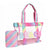 'Beach' Clear Tote Bag with Pouch