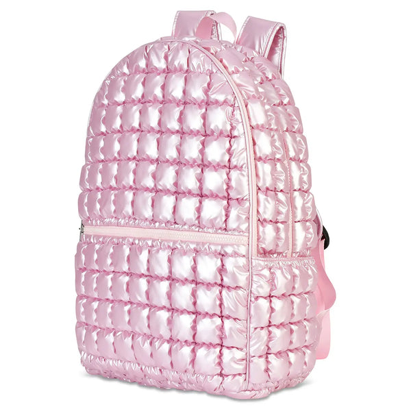 Iscream Icy Rose Pink Girls Puffer Backpack