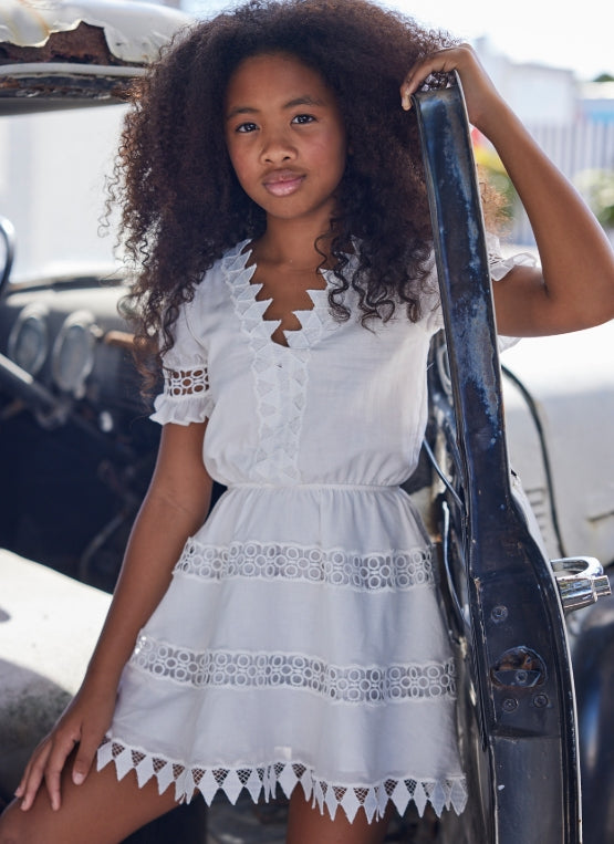Little Peixoto White Ora Resort Dressx-small 4/6 Little Peixoto White Ora Resort Dressx-small 4/6