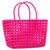 Iscream Hot Pink 13” Woven Tote