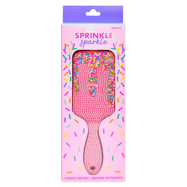 Iscream Pink Sprinkle Sparkle Paddlebrush - Everything But The
