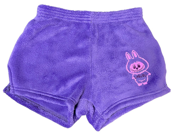 Fuzzy Lounge Shorts - Purple - Everything But The Princess
