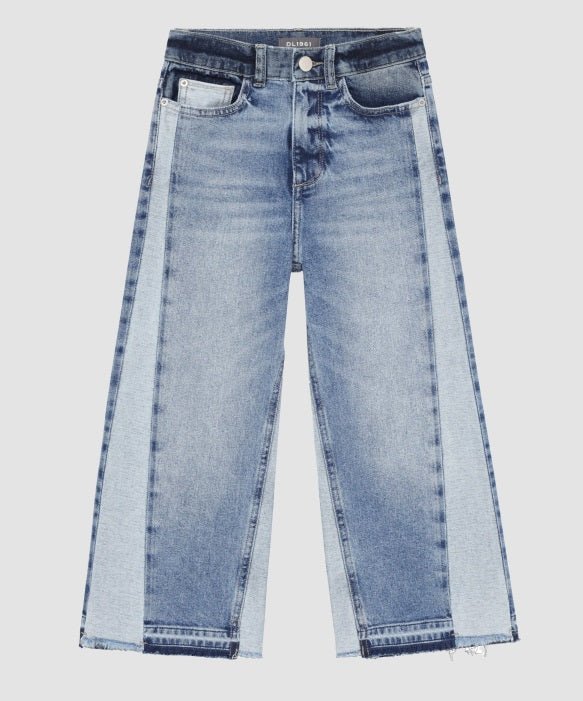 ディーエル1961 (DL1961) レディース ジーンズ・デニム ボトムス・パンツ Patti Straight In White Distressed (White Distressed) DL1961⁄ディーエル1961 HEPBURN WIDE LEG DENIM