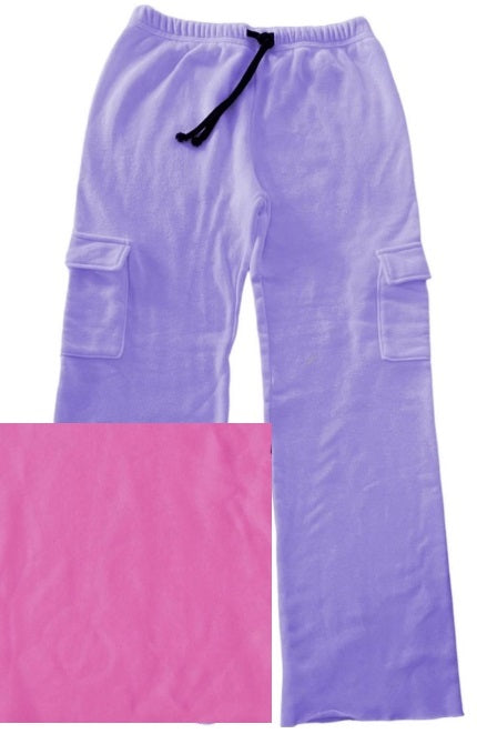 Love Junkie Knit Cargo Flare Pant - Pink * Preorder * - Everything But The  Princess