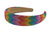 Bari Lynn Crystal Rainbow Aztec Headband