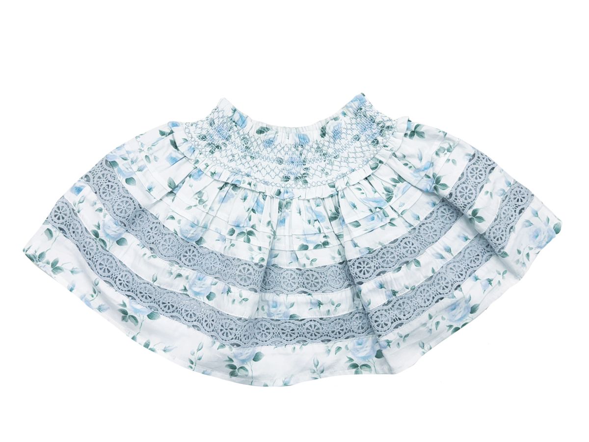Alto Modas Blue Roses Kate Blouse & Parker Skirt