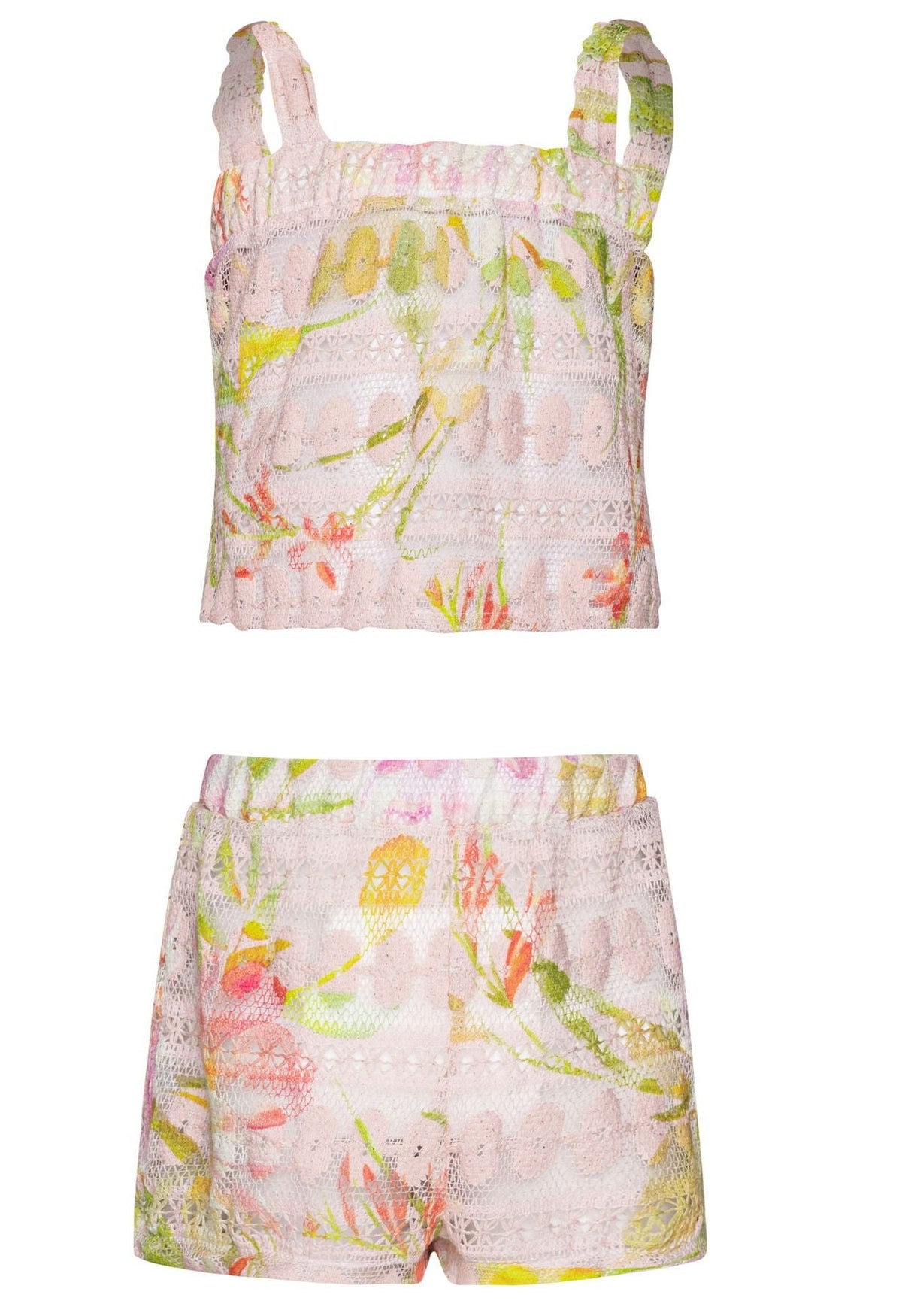 PQ Kids 2pc Petal Lainey Lace Set