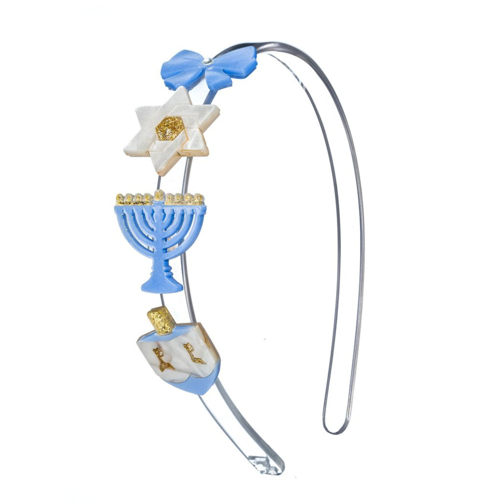 Lilies &amp; Roses NY Hanukkah Headband