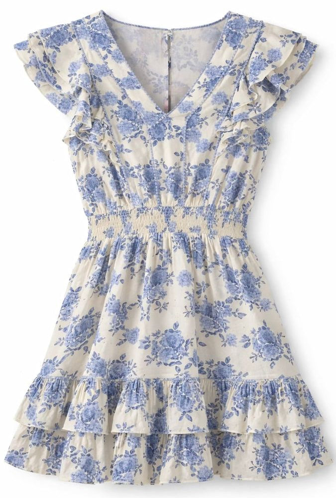 Summer Loving Sena Dress- Blue Reverie