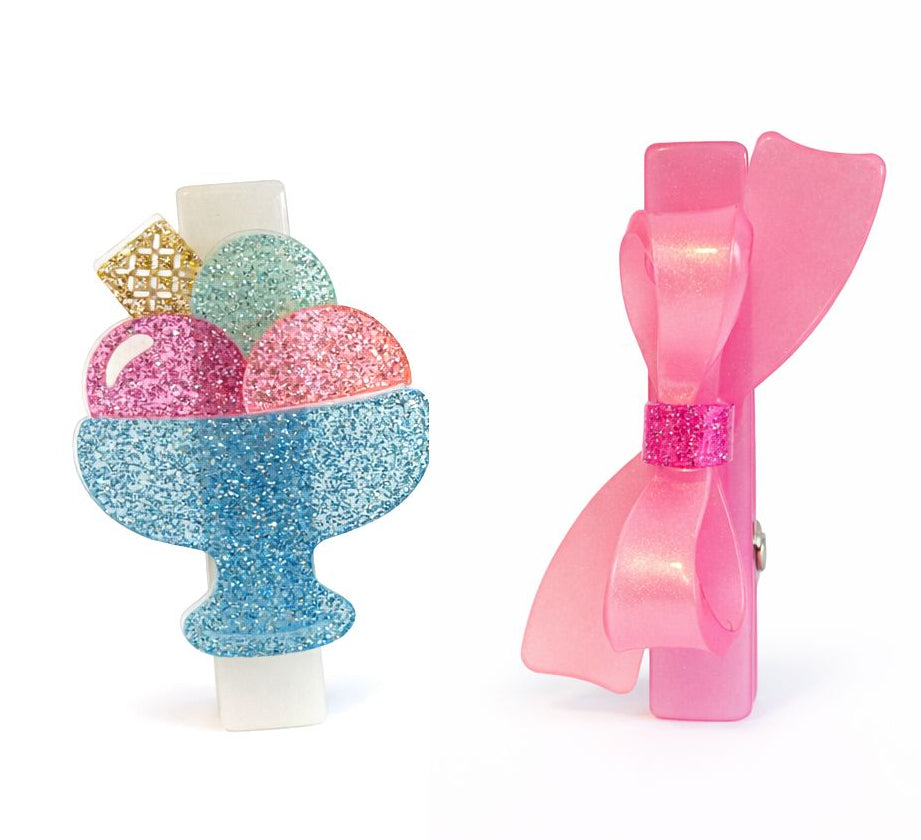 Diadema con corazones perlados, rojos y rosados, lirios y rosas