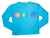 Camiseta Triple Smiley de Firehouse Clothing - Aguamarina