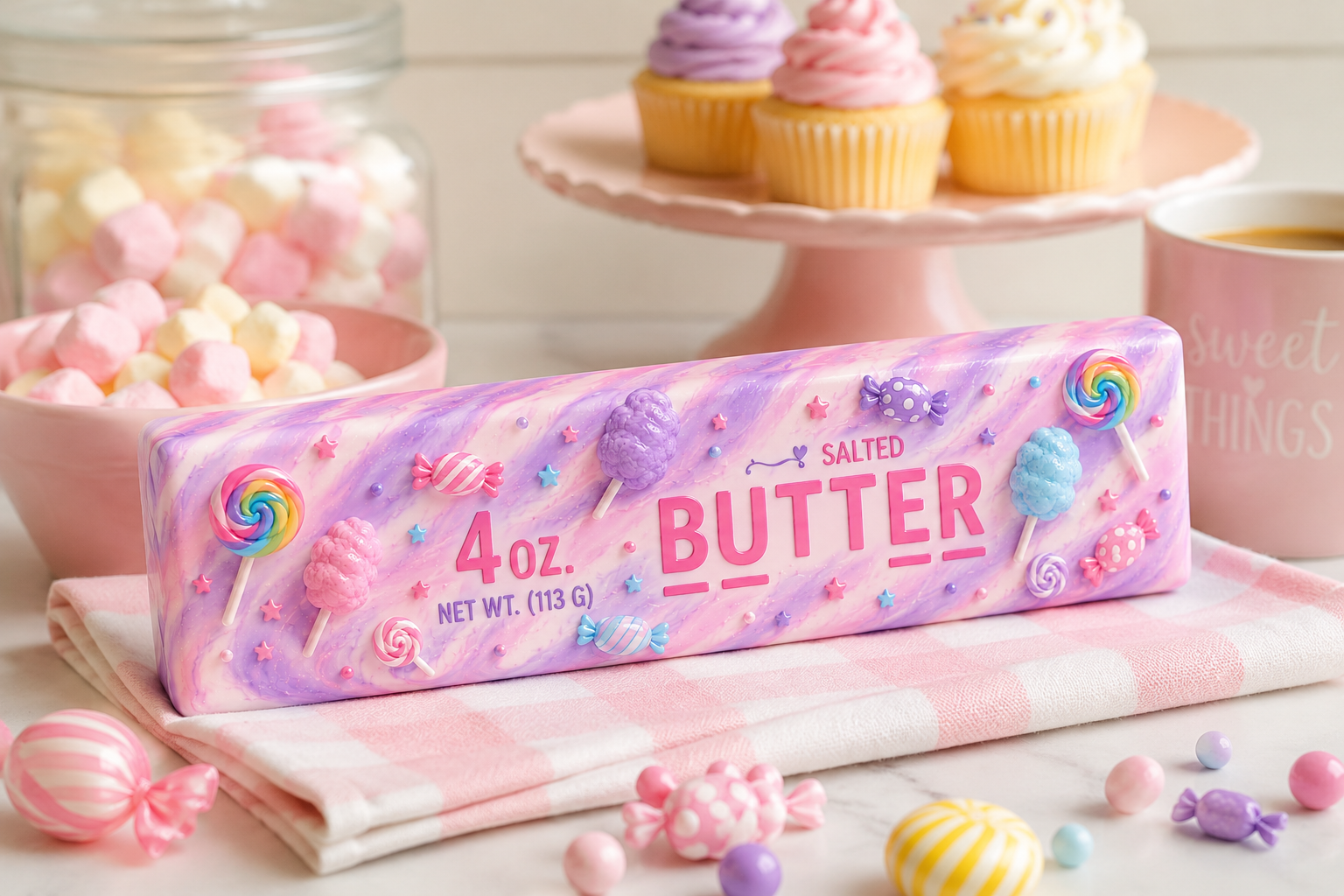 Candy Shop Salted Butter Squishy - SHIPS 10/30