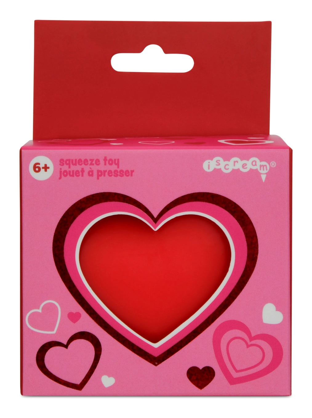 Iscream Heart Squeeze Toy