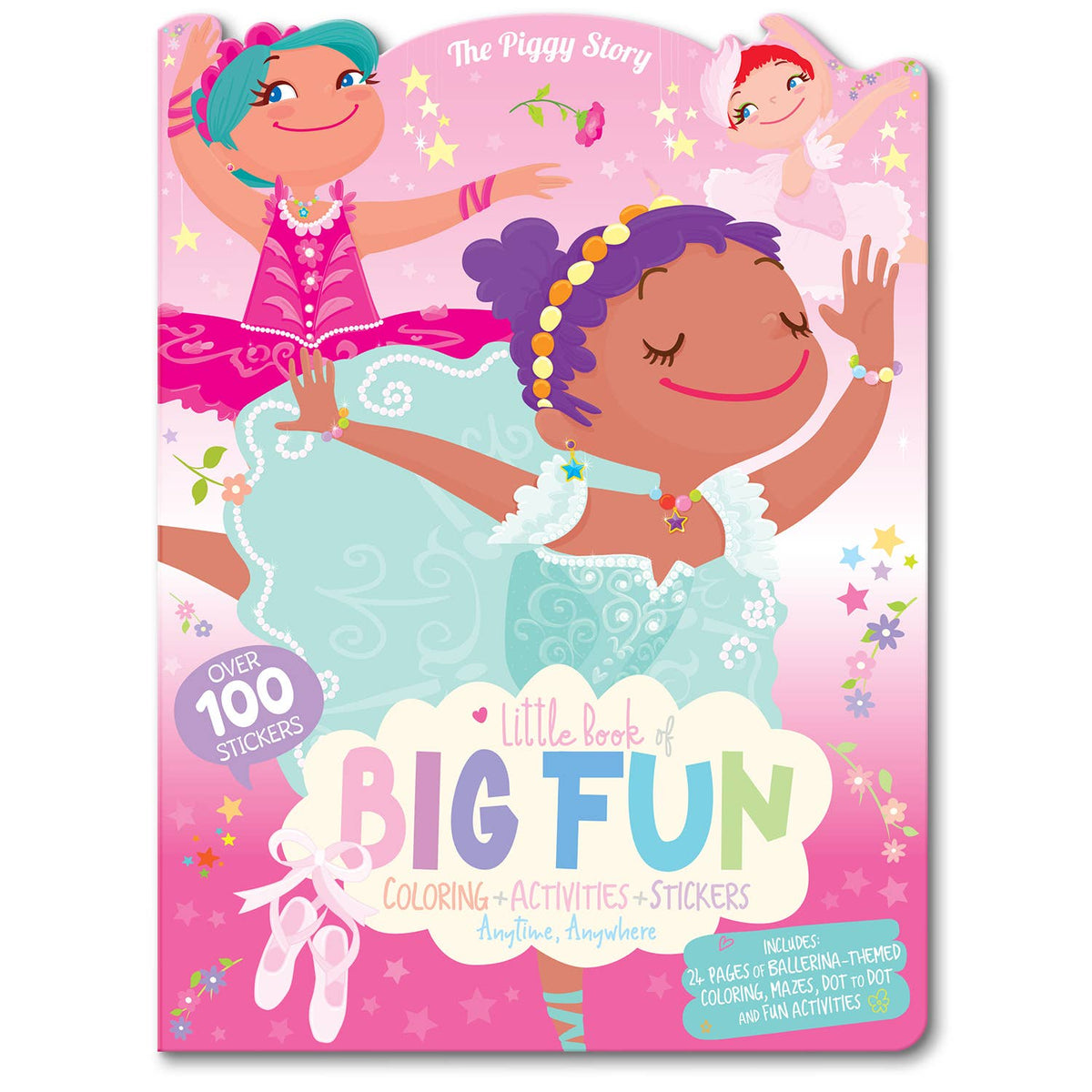 Libro de actividades Little Book of Big Fun | Pretty Ballerinas