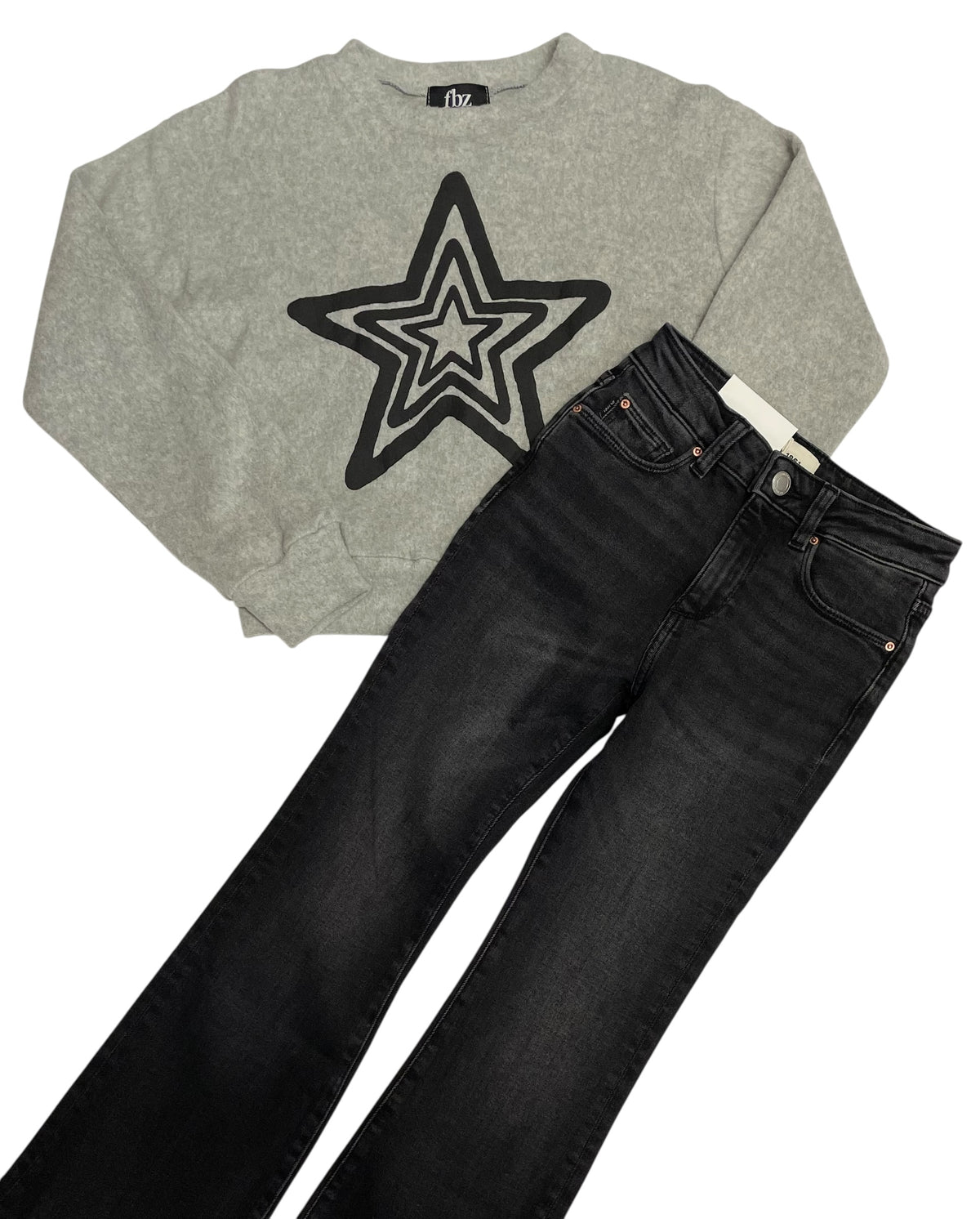 DL1961 Vaqueros Claire de tiro alto con corte tipo bota - Seacliff