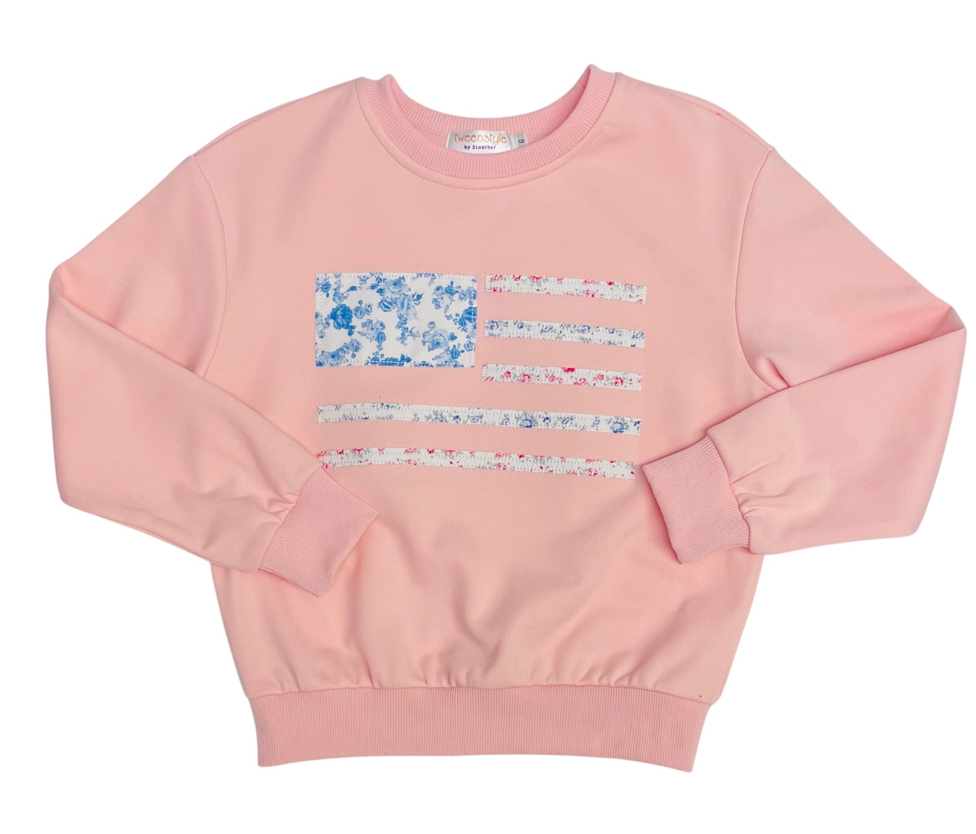 Tweenstyle Pink Americana Sweatshirt