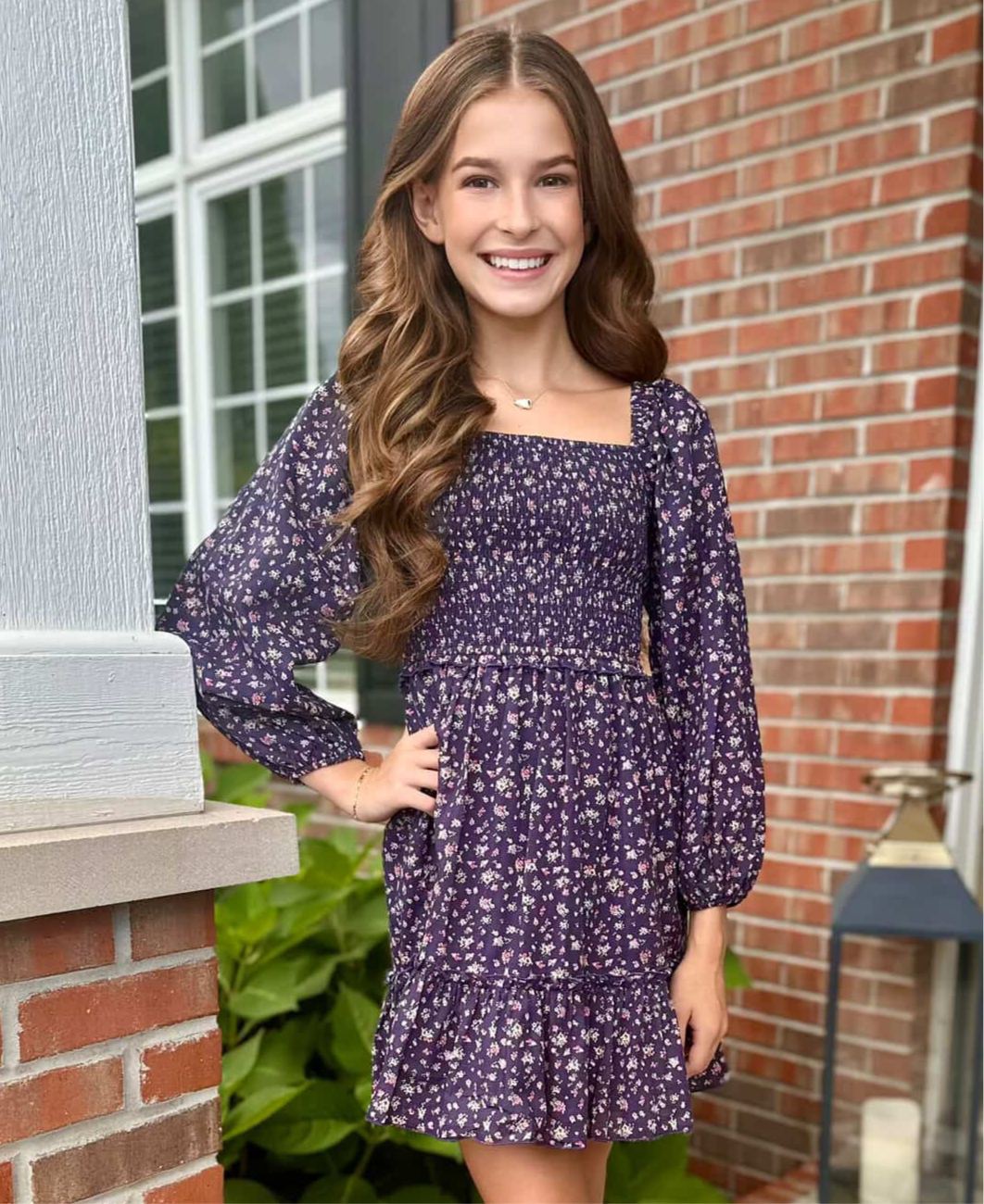 KatieJ NYC Tween Molly Dress - Midnight Ditsy - Everything But The Princess KatieJ NYC Tween Molly Dress - Midnight Ditsy - Everything But The Princess