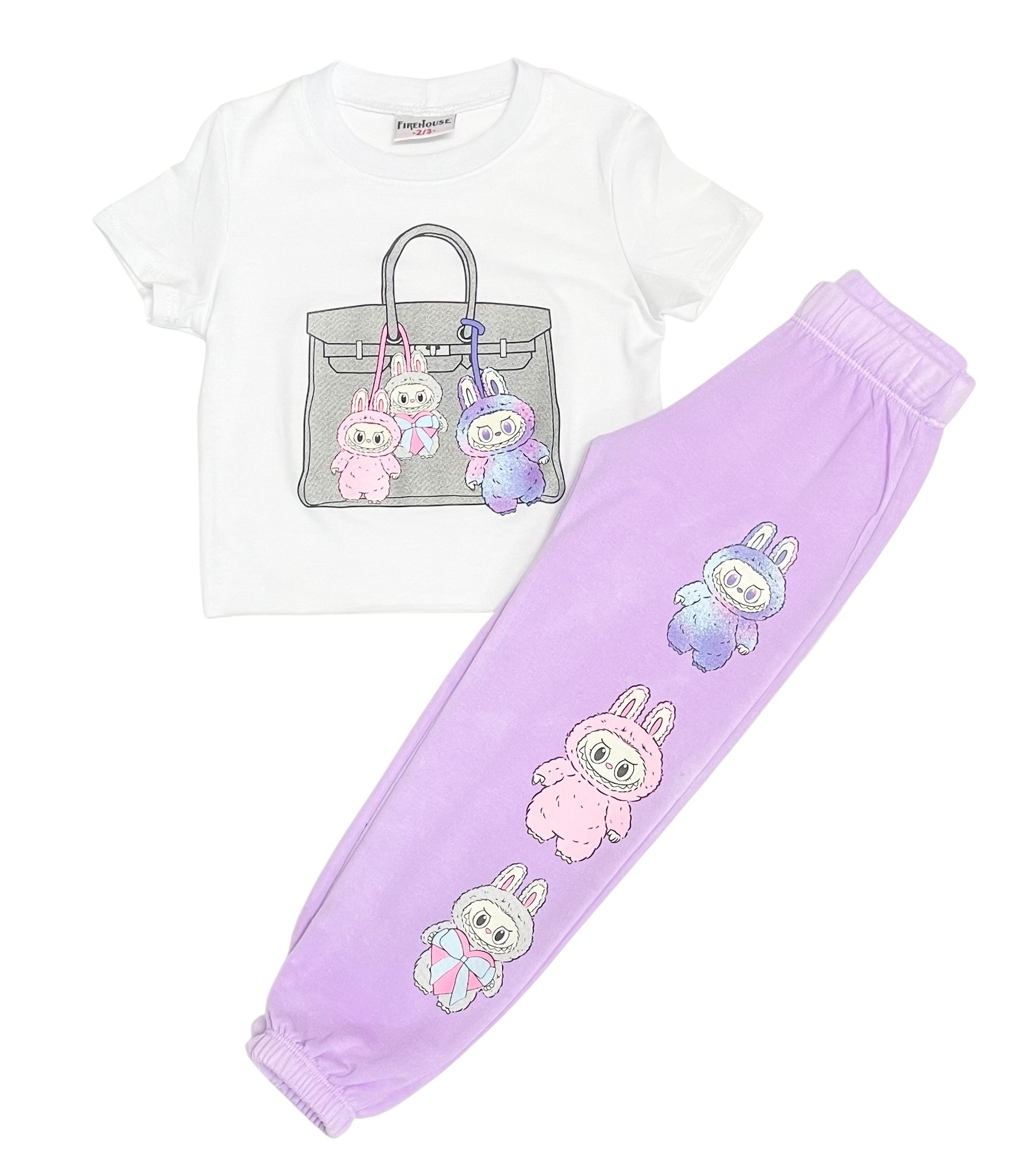 Firehouse Clothing Doll Trio Sweatpant - Grape