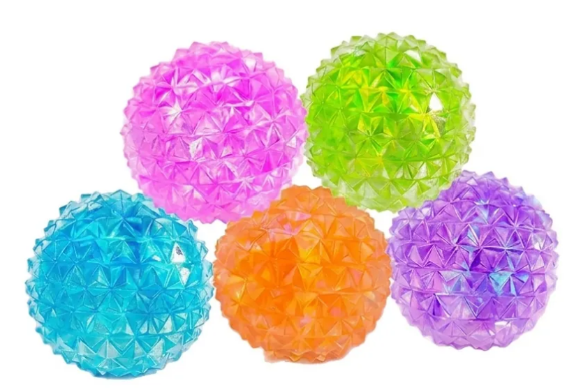 Sparkly Geometric Sugar Squish Ball