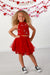 Ooh! La, La! Couture 2pc Lace Kenna Skirt Set - Red