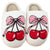 Cherry Bow Slippers- Tween