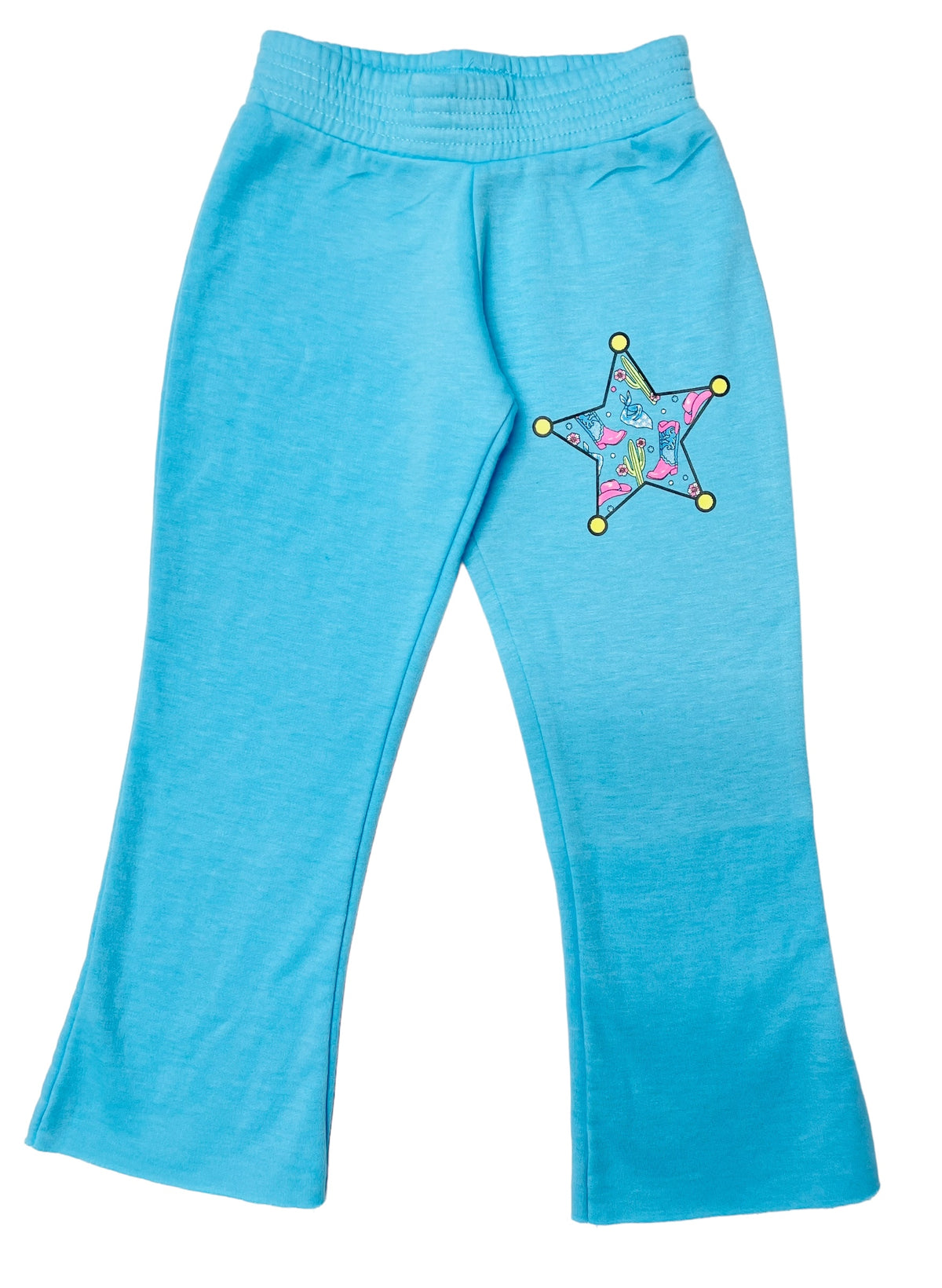 Pantalón acampanado vaquera Cutie de Firehouse Clothing - Aqua