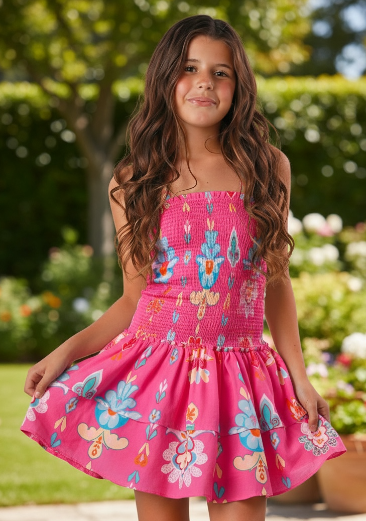 J.Marie Tween Sailor Tie Strap Dress