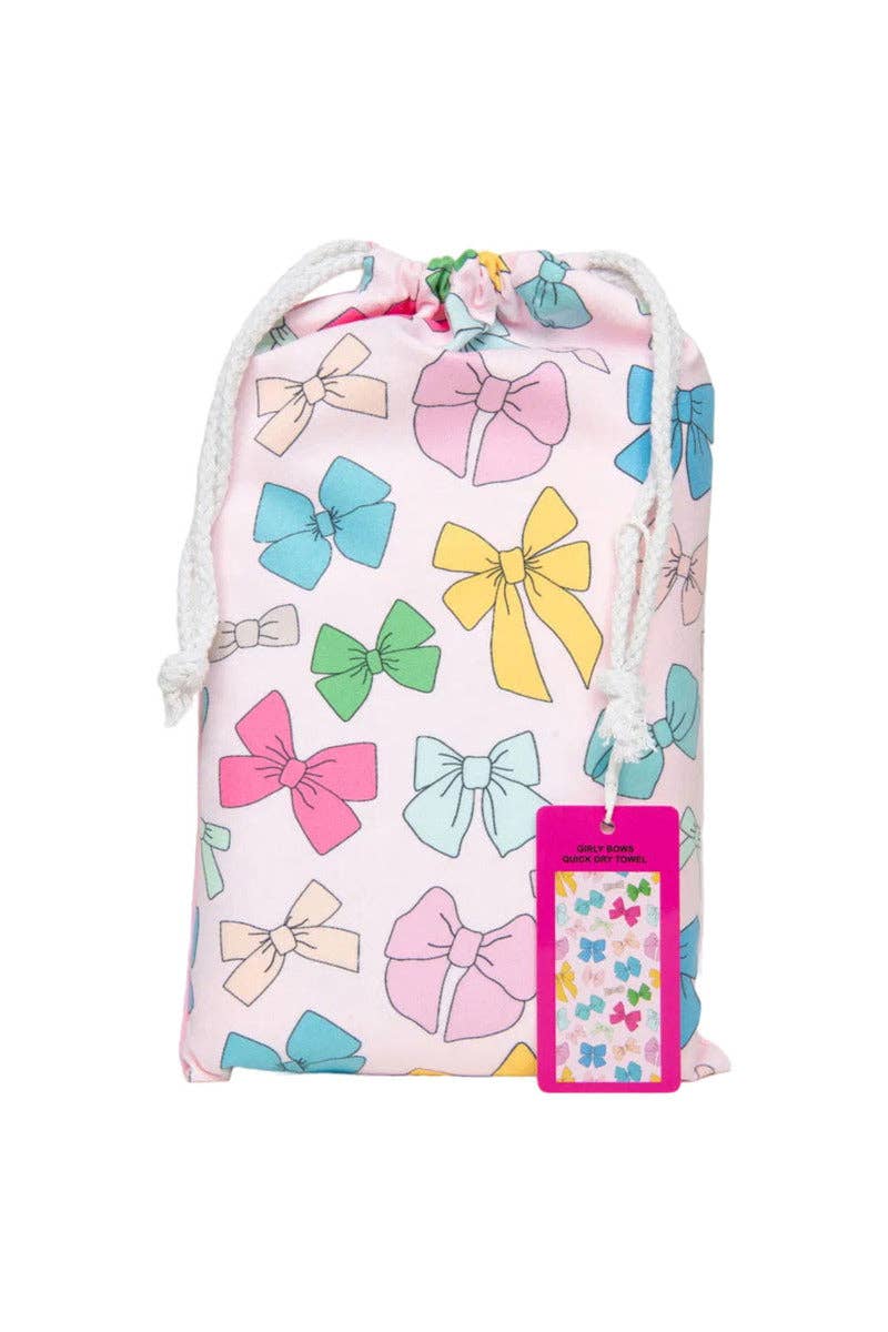 Beautiful Bows Quick Dry/Sand Free Beach Towel