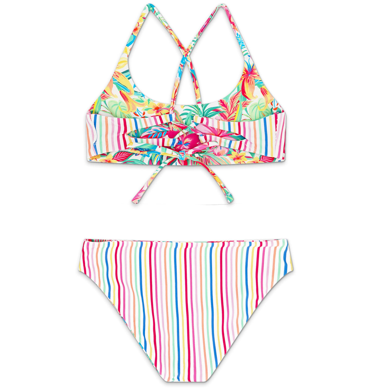 Feather 4 Arrow Waverly Reversible Bikini- 4 In 1