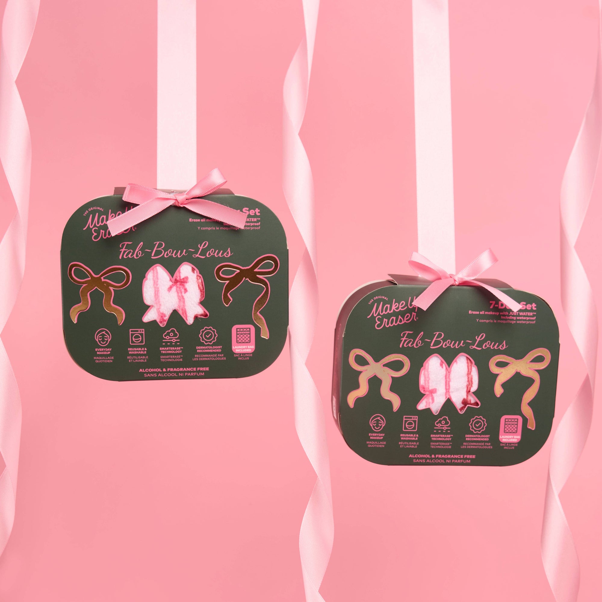 MakeUp Eraser - Fab-BOW-lous 7-Day Set |  The Whimsical Pink Bow Edit