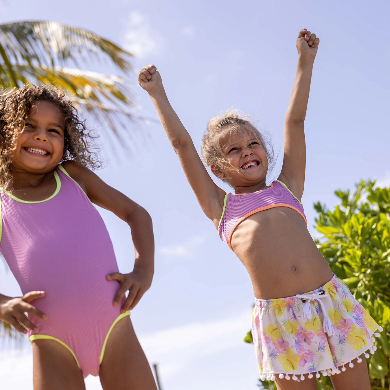 Snapper Rock Vacay Pop Crop Bikini