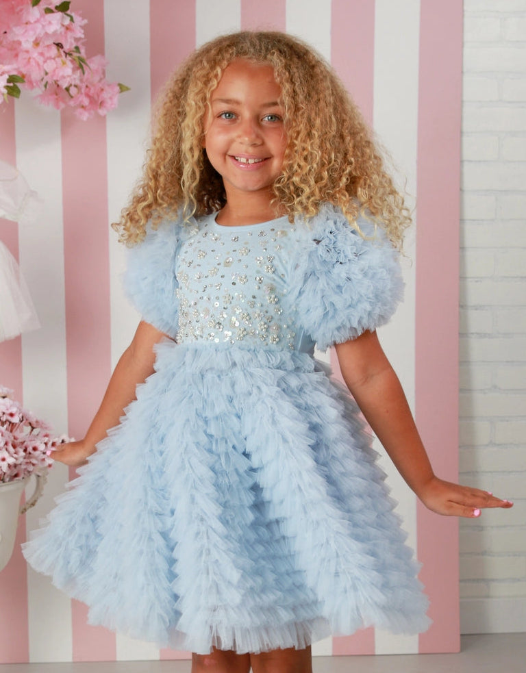 Ooh! La, La! Couture Lilou Dress - Sky