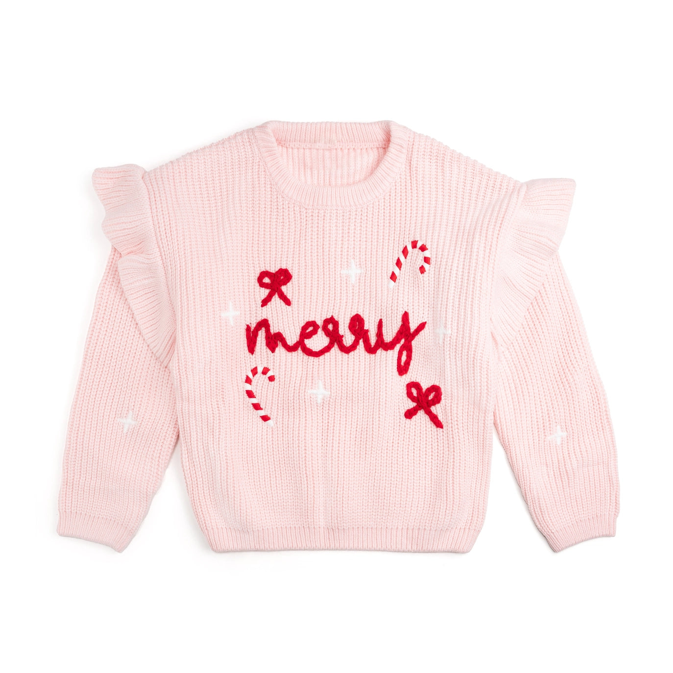 Sweet Wink Pink Merry Knit Sweater