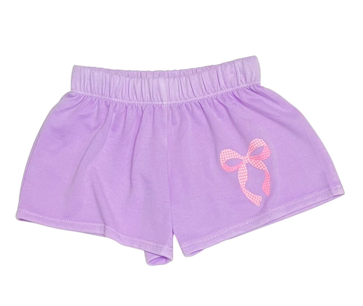Firehouse NY Girls Grape + Pink Coquette Bow Short-Size 5