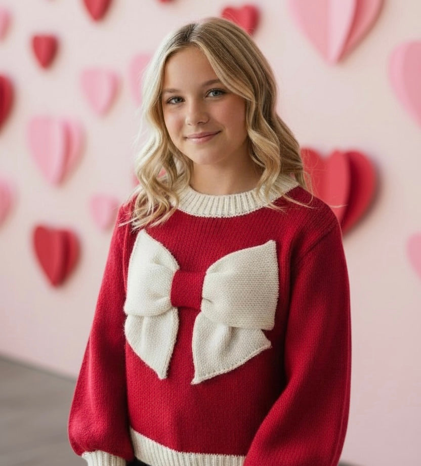 Pearson & Pearson Bow Sweater
