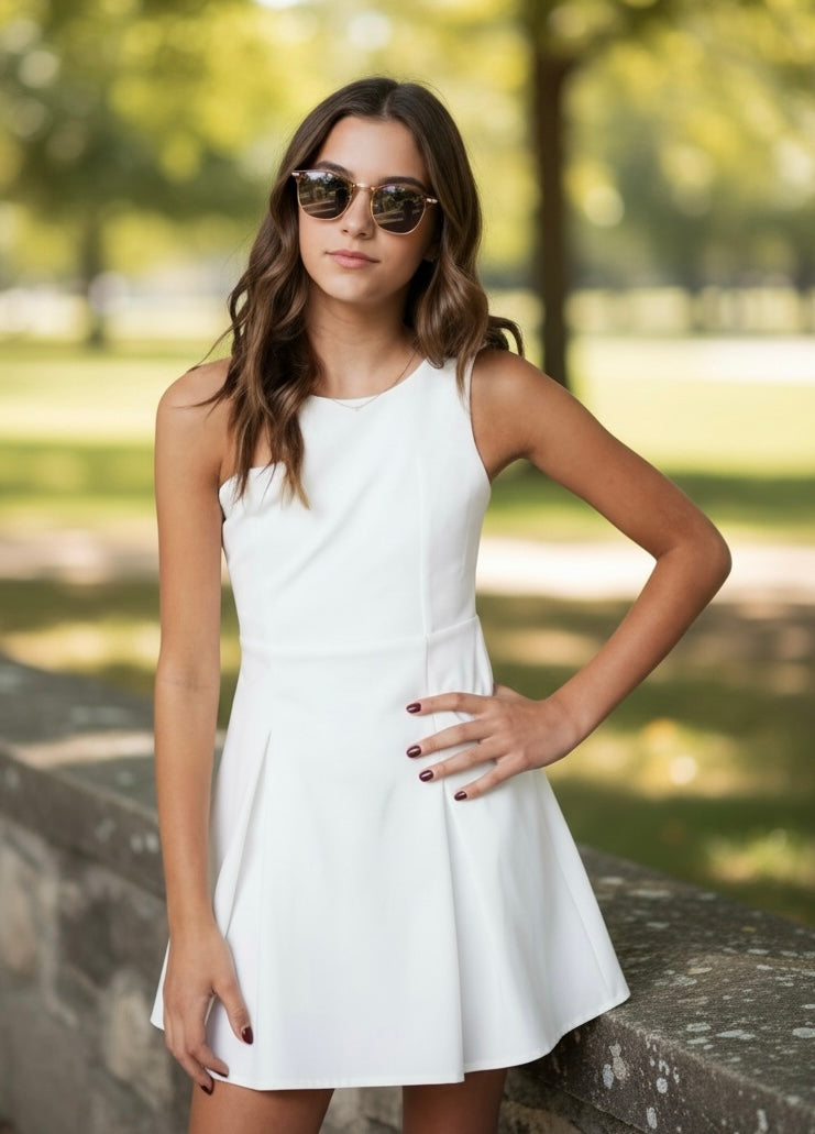 Girls White Dresses | Girls Moving On Ceremony Dress Girls White Dresses | Girls Moving On Ceremony Dress