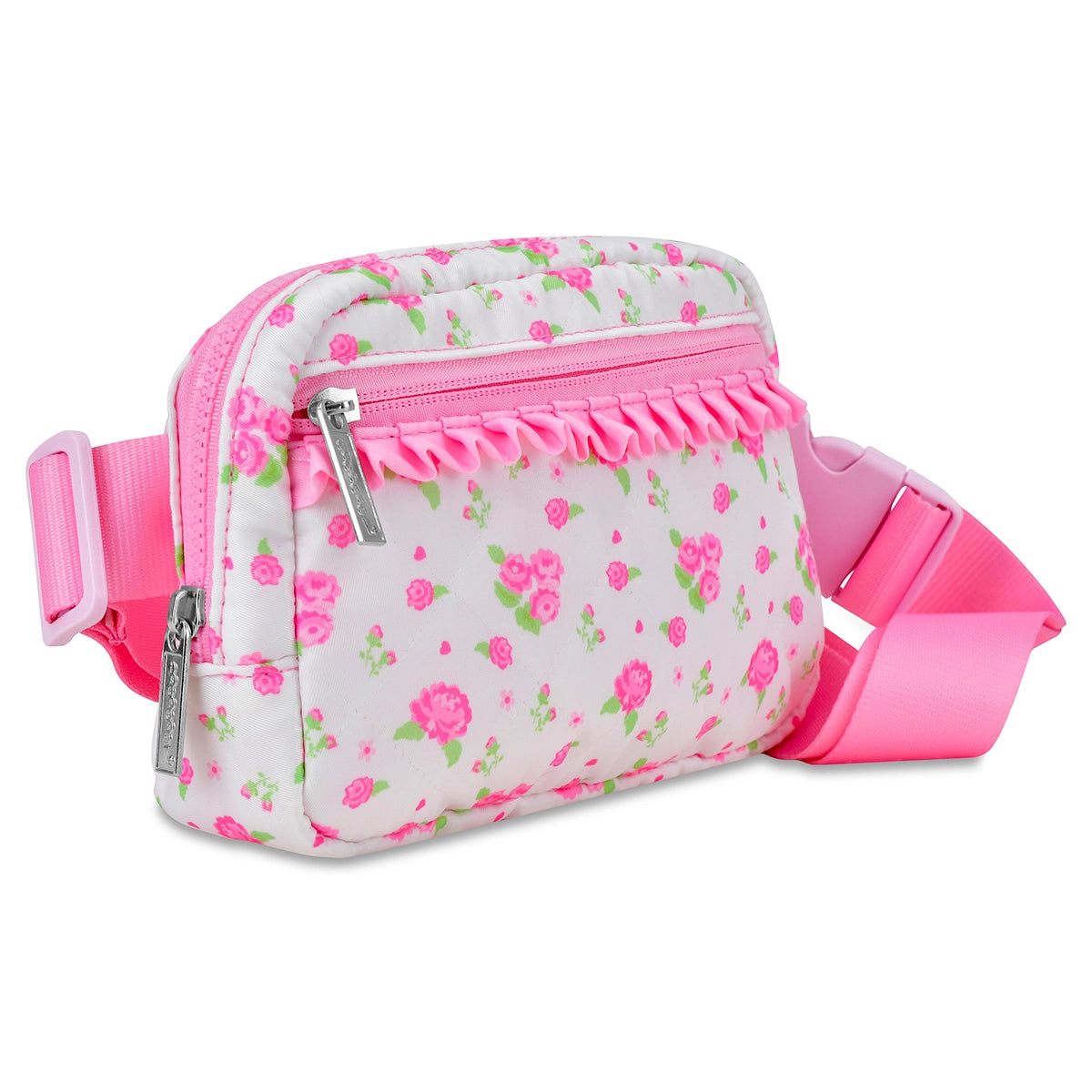 Iscream Pretty in Pink Ruffle Belt Bag