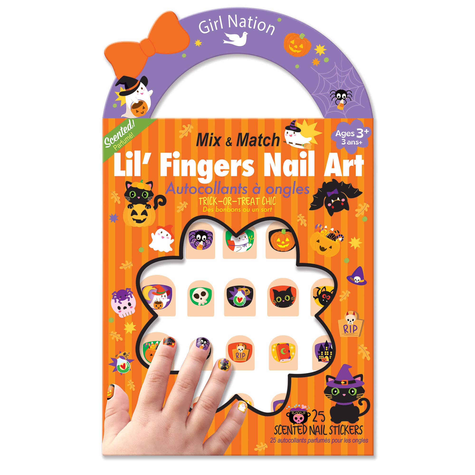 Lil' Fingers Nail Art- Halloween Nail Stickers