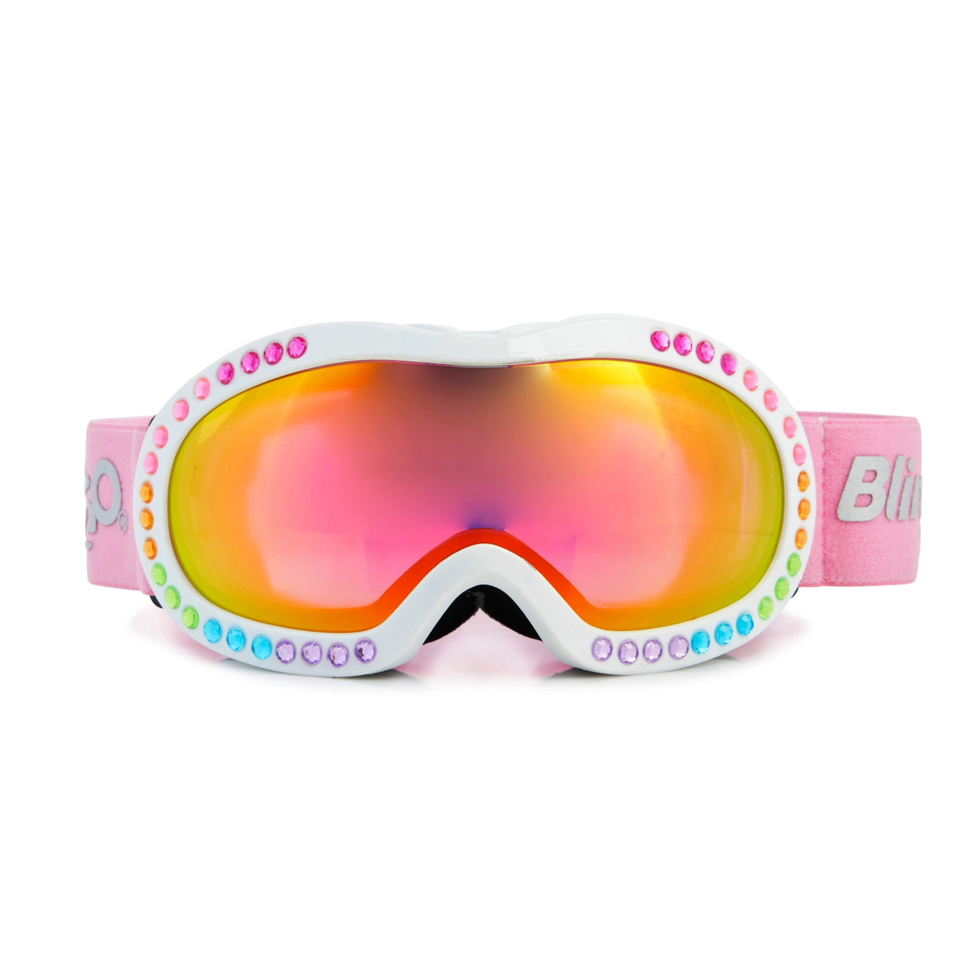 Bling2o Anti-Fog UV Protection Ski Goggles- Stones of Rainbow