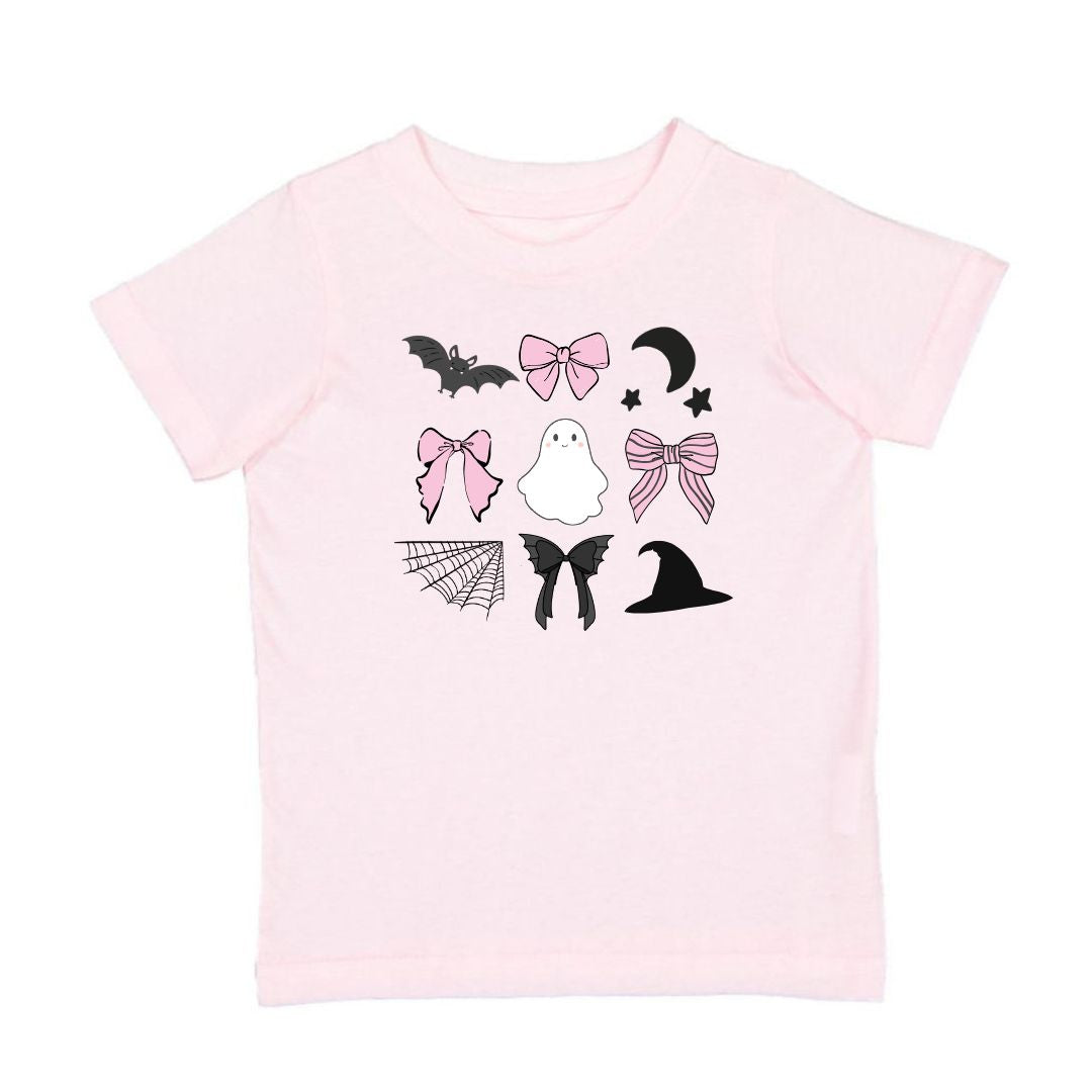 Sweet Wink Halloween Spooky Coquette T-Shirt-Size 4T