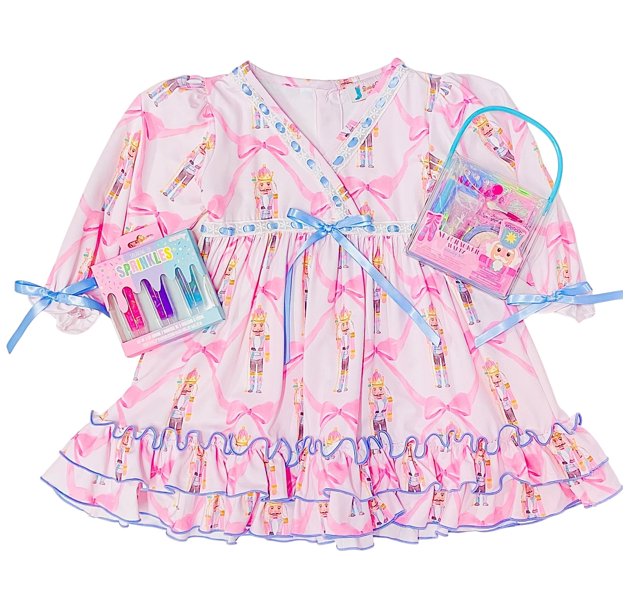 Pink Ruffles & Ribbons Nutcracker Nightgown