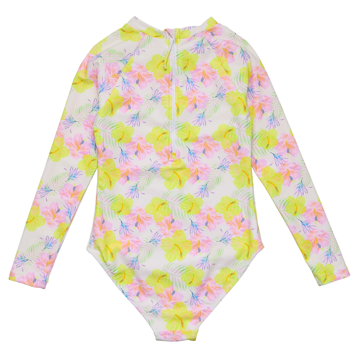 Snapper Rock Aloha Vacay Long Sleeve 1pc Rashguard- Tween