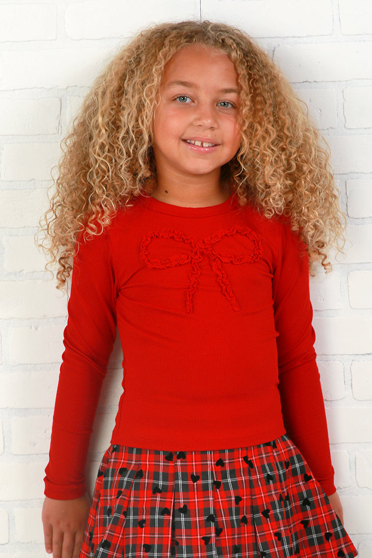 Flowers By Zoe Tartan Plaid Skort