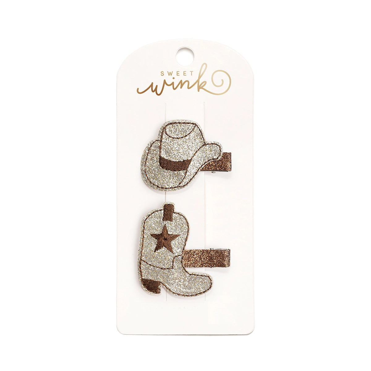 Sweet Wink Cowgirl Cutie Hair Clip Set