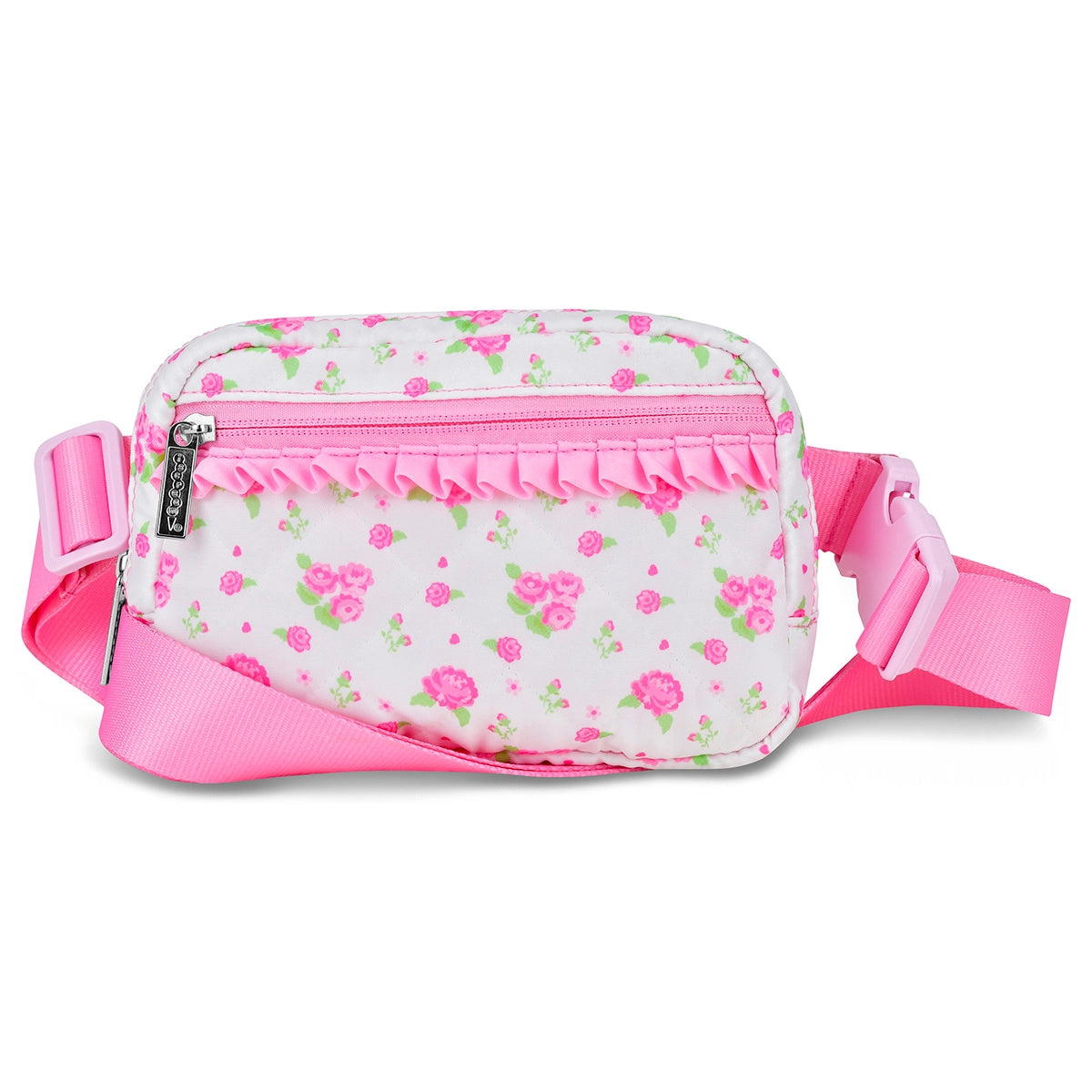 Iscream Pretty in Pink Ruffle Belt Bag
