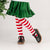 Little Stocking Co.  Peppermint Stripe Knit Tights