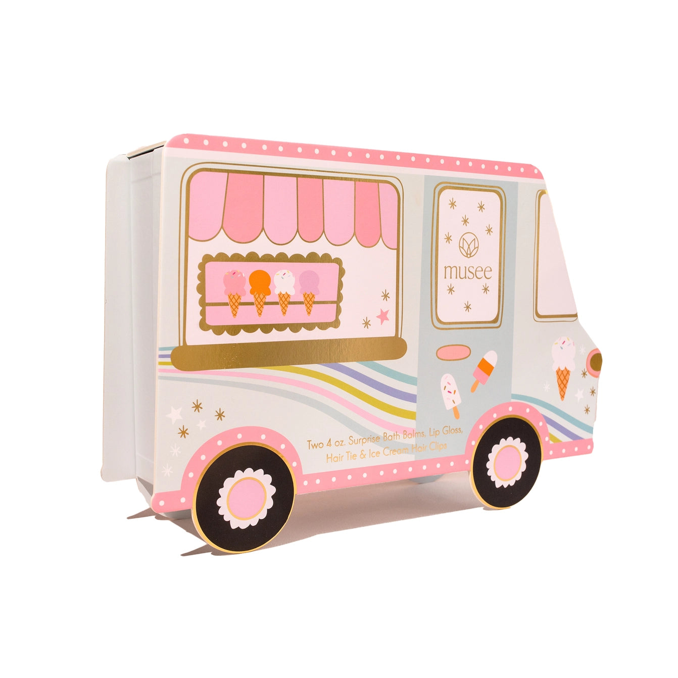 Musee - Ice Cream Truck Bath Balm & Accessory GIft Set
