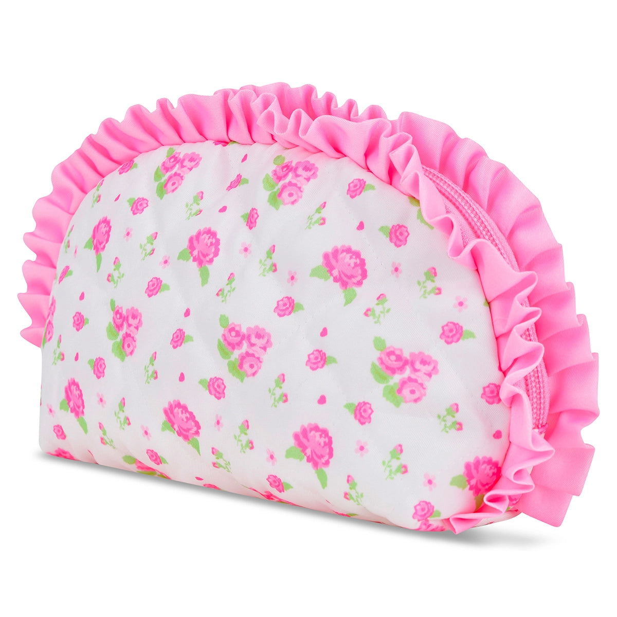 Iscream Pretty in Pink Oval Cosmetic Bag