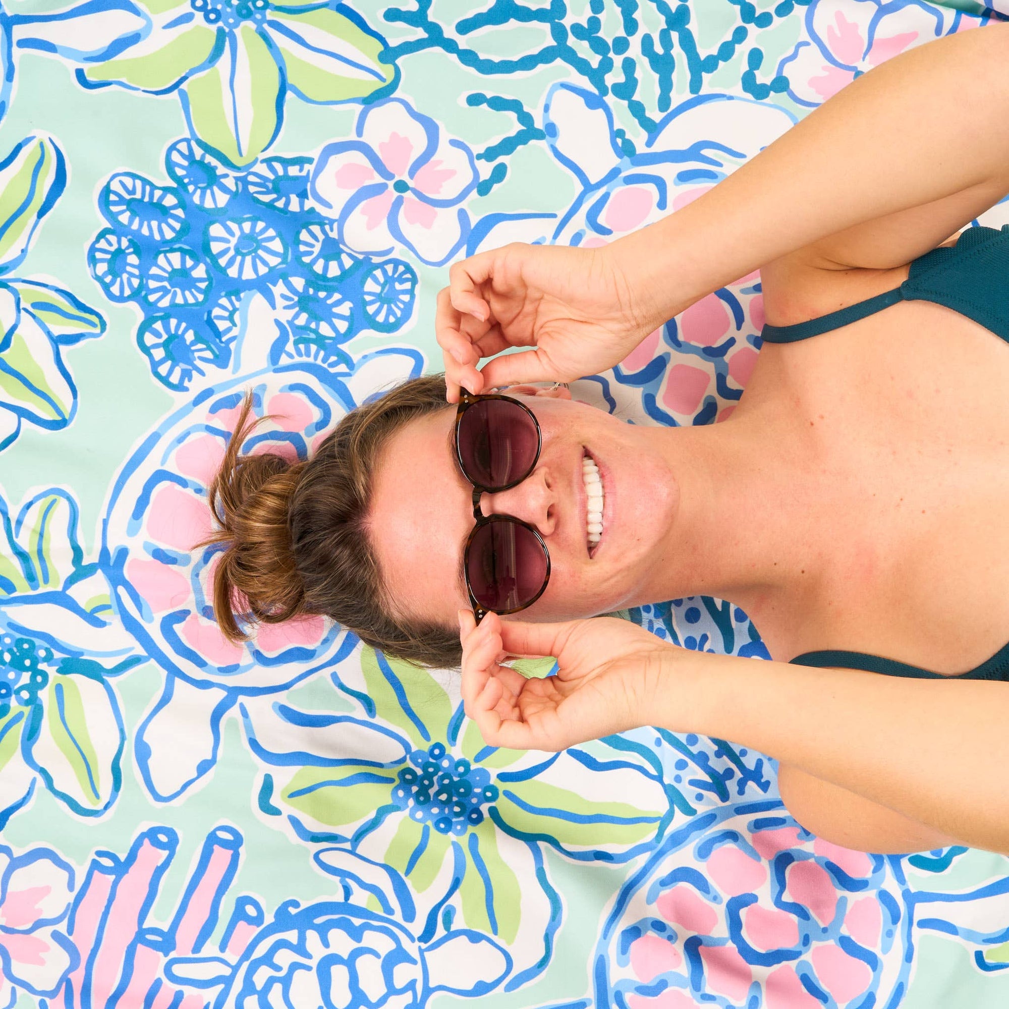 XL Quick-Dry Beach Towel-Coastal Cove