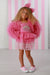 Ooh! La, La! Couture Ruffled Tulle Jacket - Candy Pink